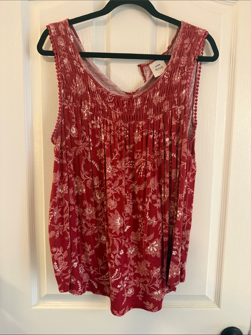 Knox Rose flowy tank top.